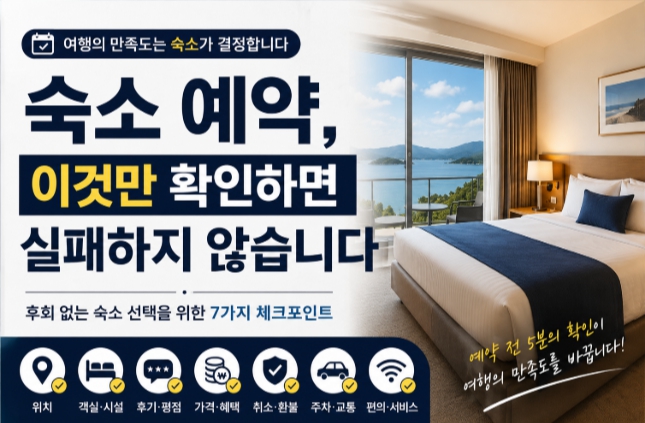 숙소 예약 방법