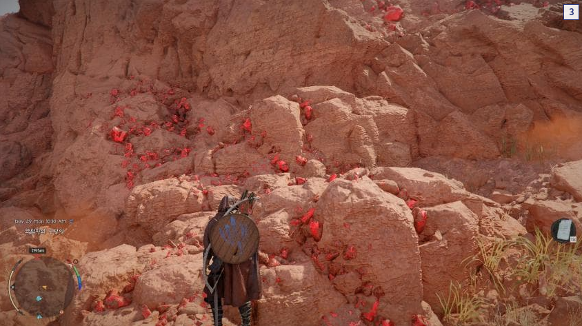 헌티드힐 광구 광맥 혈석
