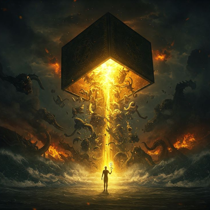 판도라의 상자의 의미와 뜻
[이미지 출처: gemini]