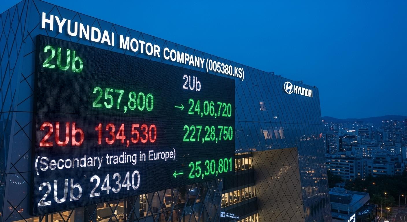 현대차2우b 주가