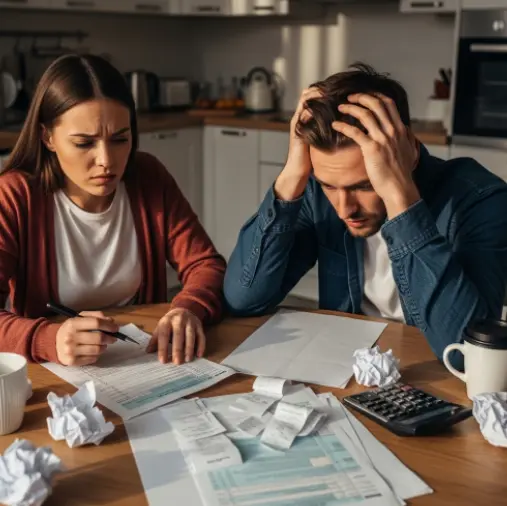맞벌이 부부 연말정산 고민하는 한부부