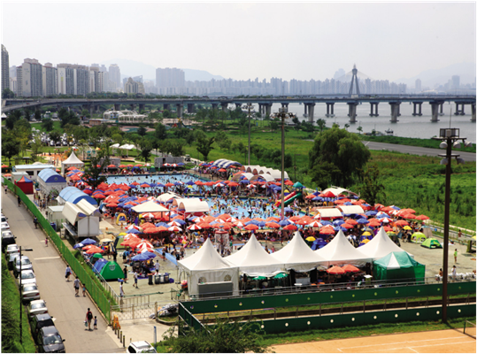 한강 야외수영장