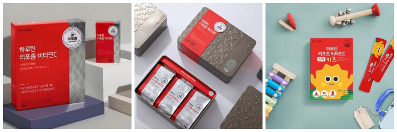 하루틴 리포좀 비타민C 사진 3개