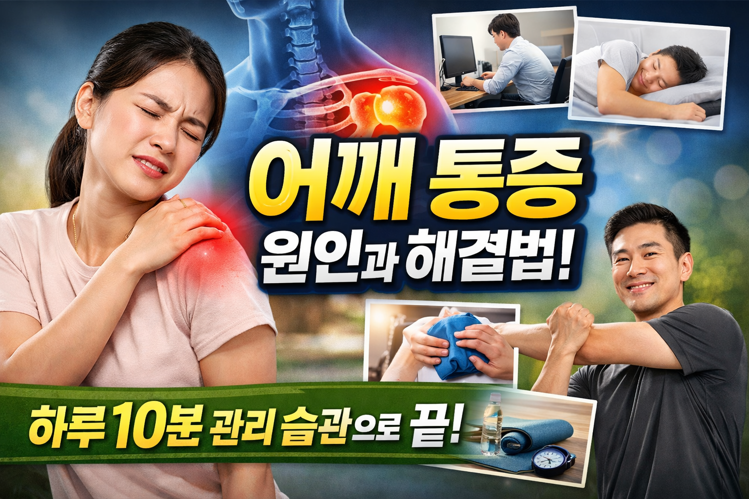 어깨 통증 원인과 해결법