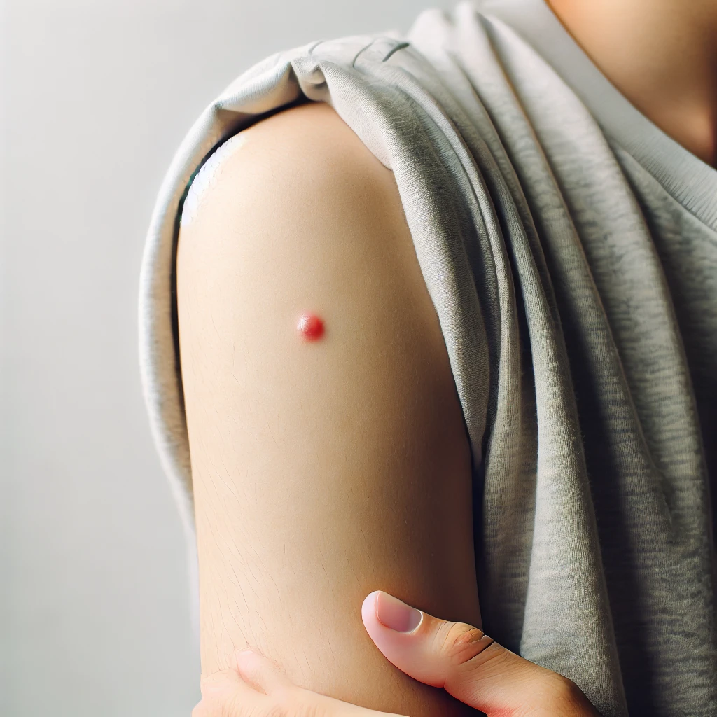 독감 접종 부작용 관련 사진