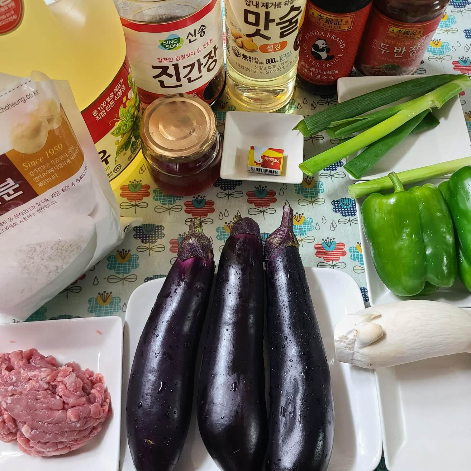 어향가지 레시피 재료
지섬선 레시피 재료