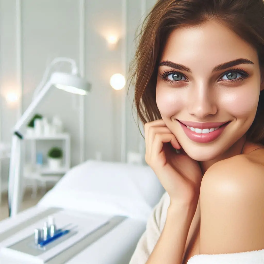 피부,체형관리 샵 배경