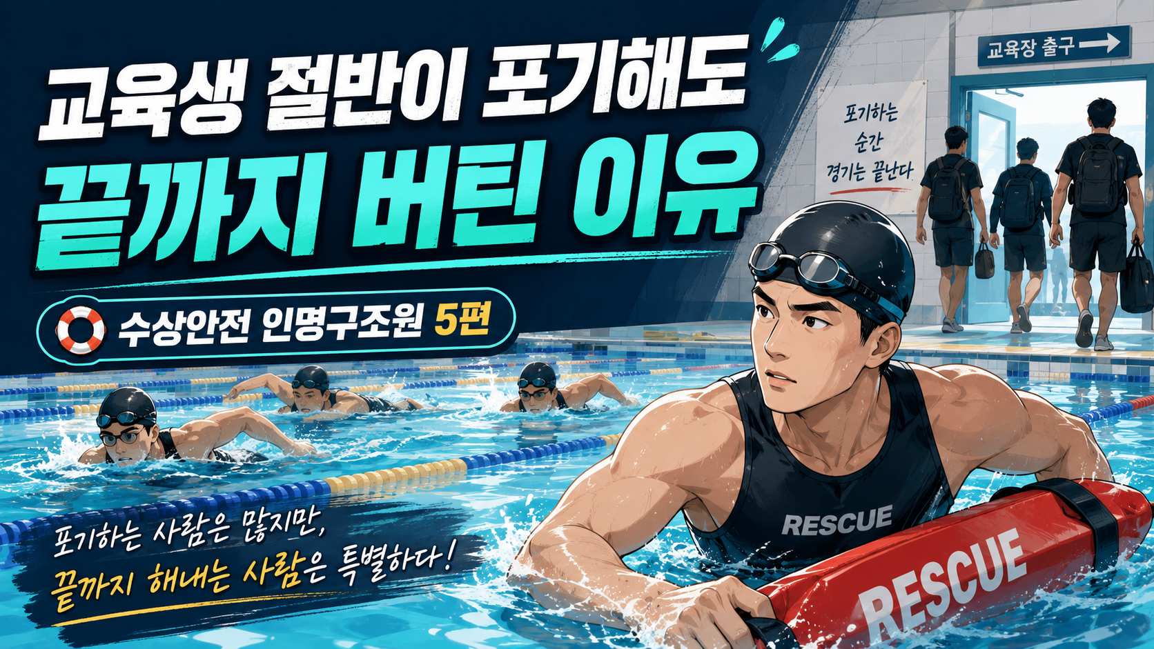 수상안전 인명구조원 자격증 로드맵 5편 설명이미지