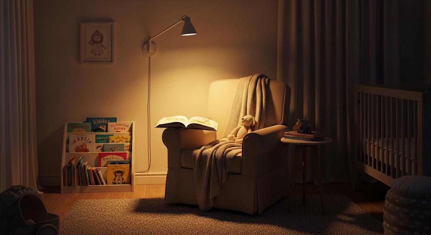 아기방 독서등