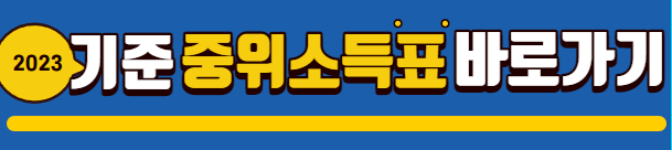 2023년 기준 중위소득표