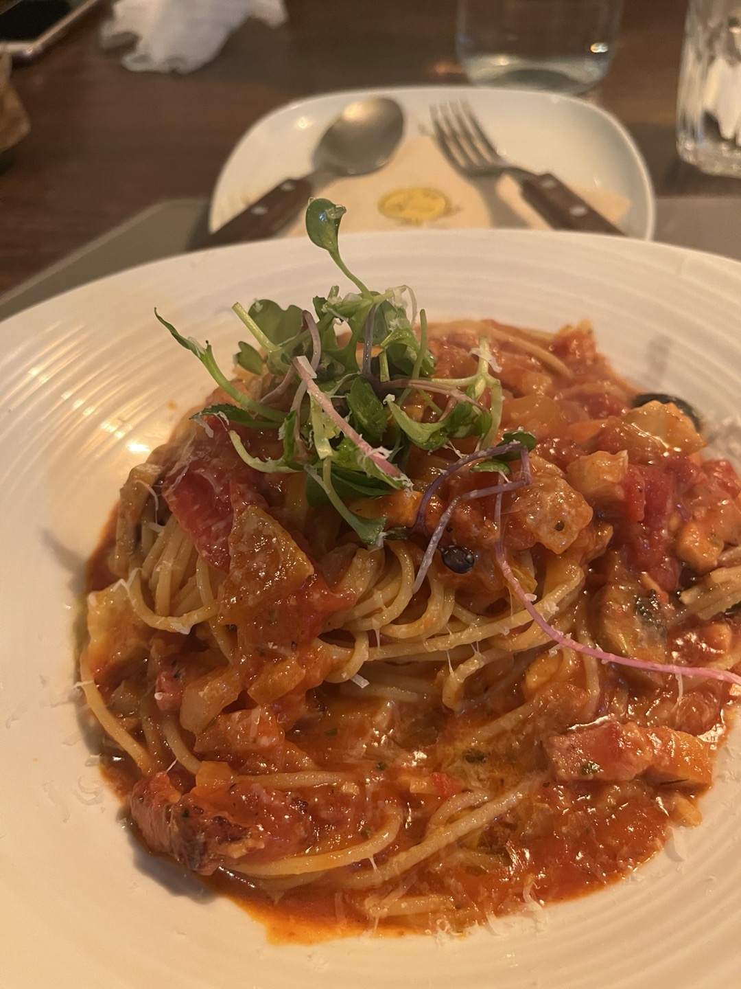 은평구 불광동 브로밀 베이컨 토마토 파스타