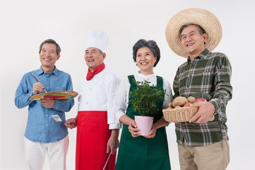 글의 이해를 돕기 위한 중장년층 취미생활