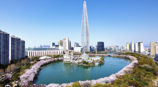 석촌호수 이미지