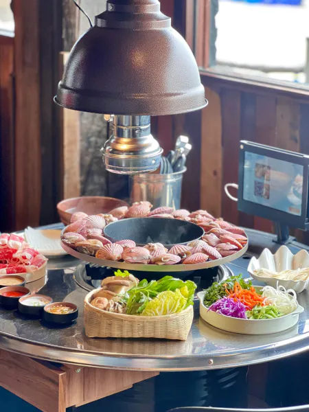 생생정보 우와한 식당 조개차돌박이샤부샤부