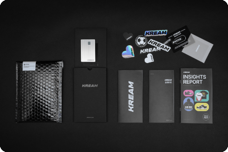 KREAM 우리카드 메탈카드 패키지