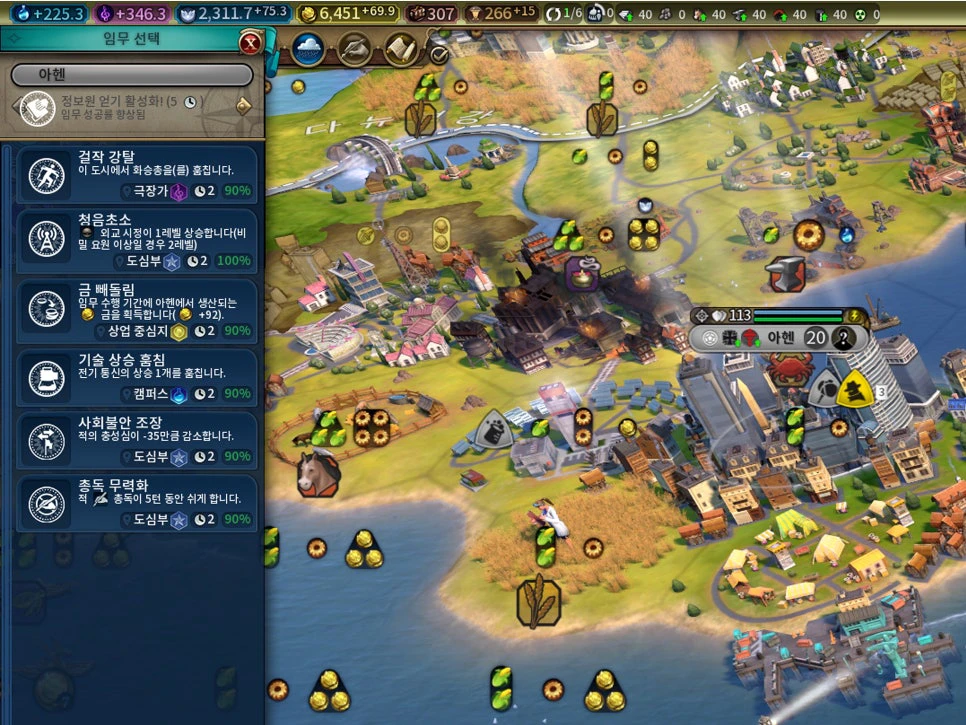 문명6 스파이 레벨