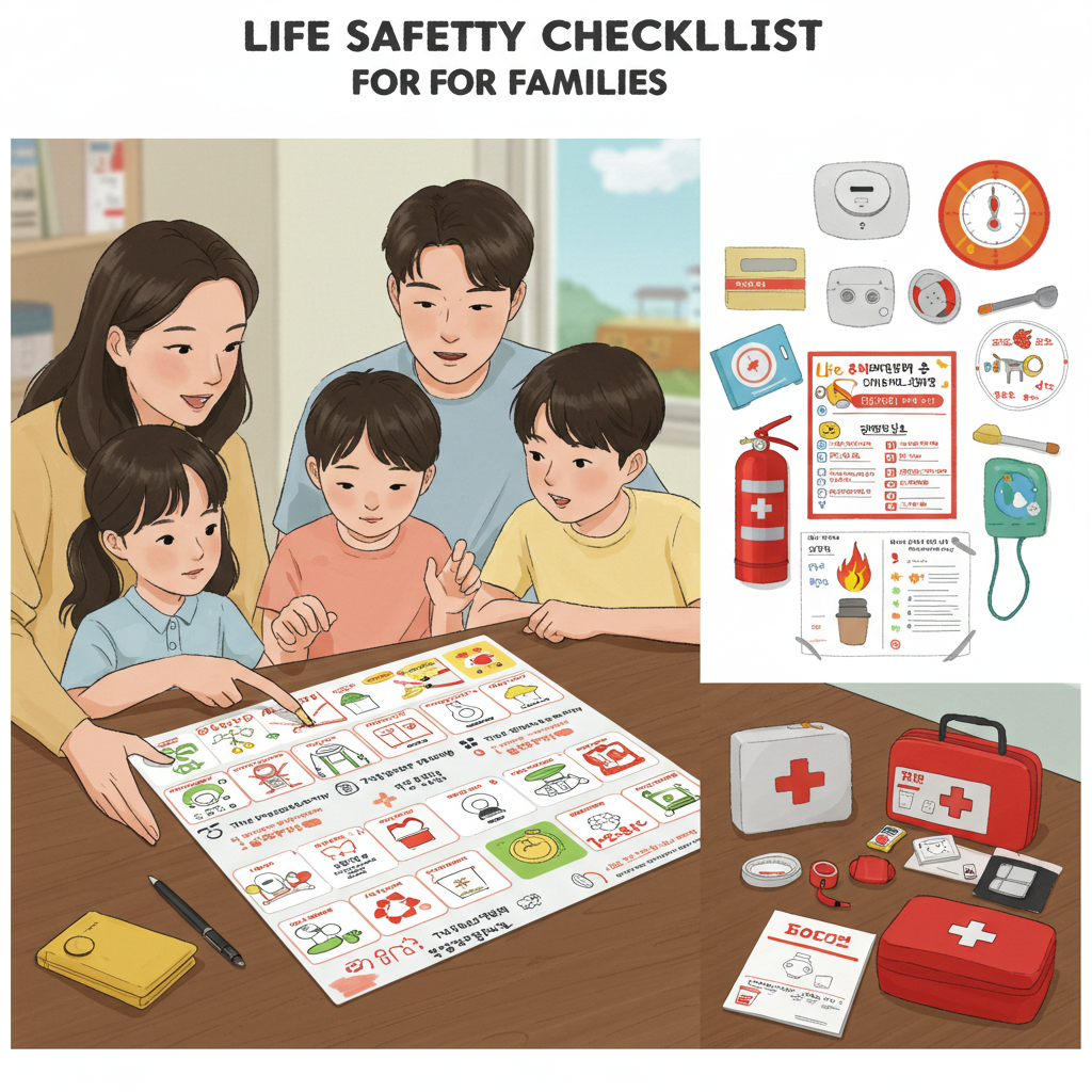 가족을 위한 생활안전 점검 리스트