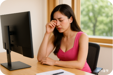 각막 저산소증·위험성