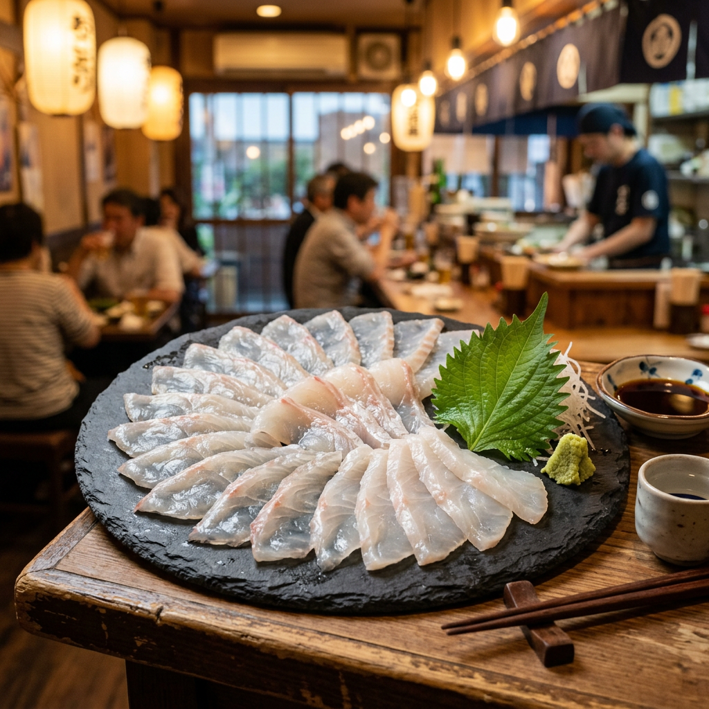 자연산 도다리와 양식 가자미 구별법