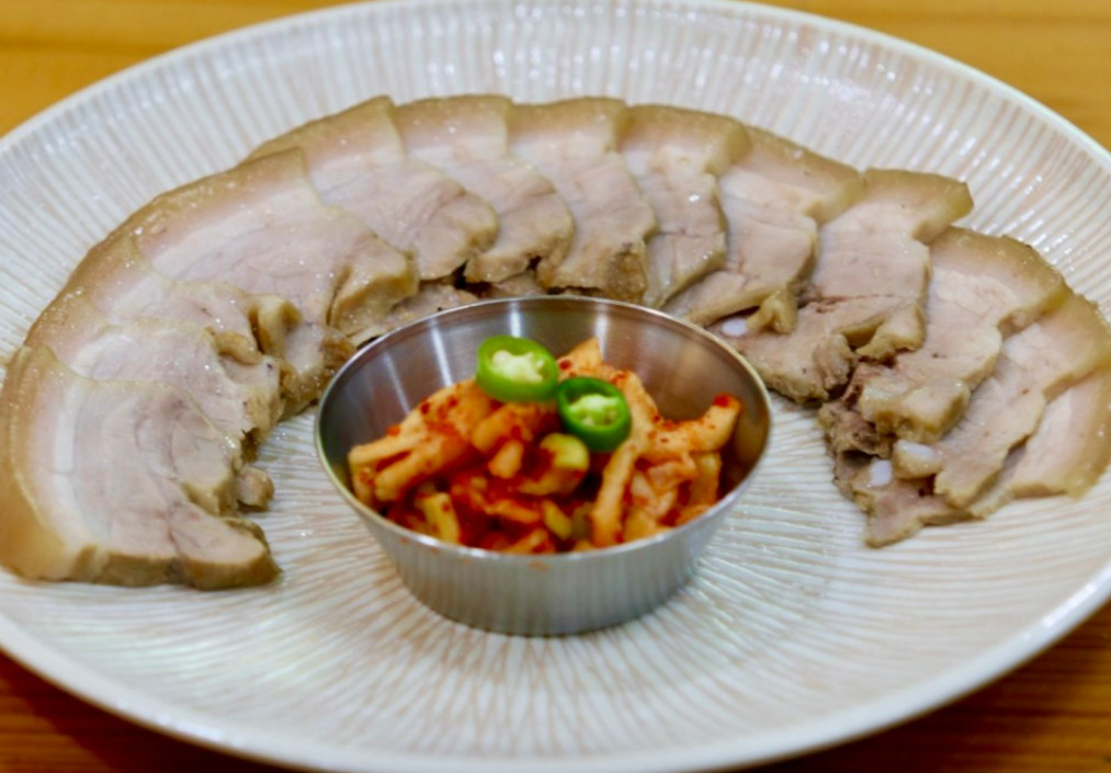 매일아침 순메밀막국수 메밀찐만두