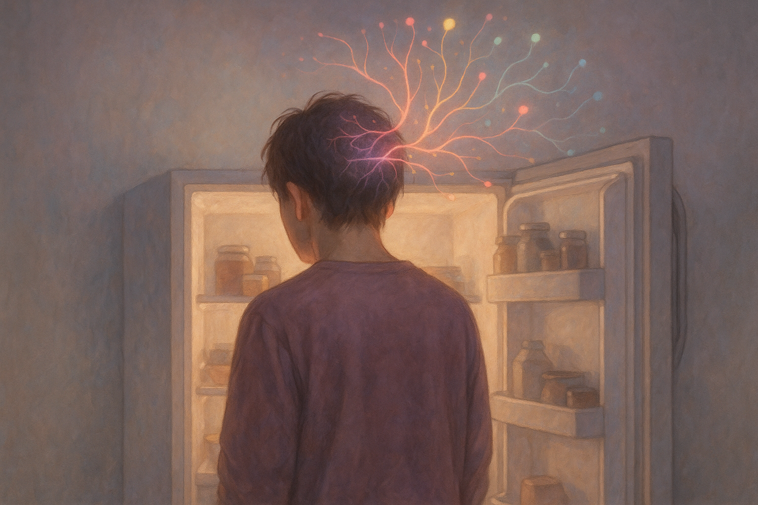 기억력과 뇌 관련 참조 일러스트