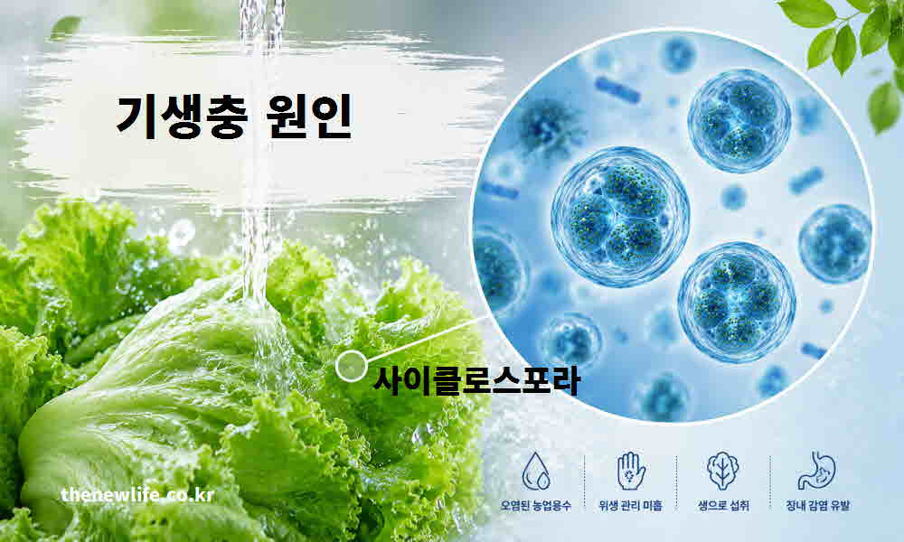 양상추 사이클로스포라 기생충 원인