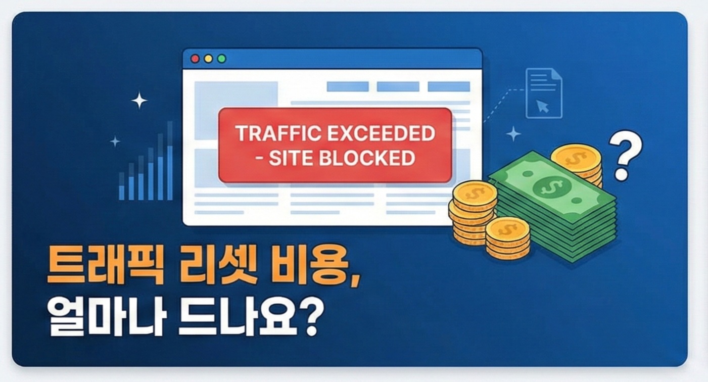 트래픽 초과 리셋 비용