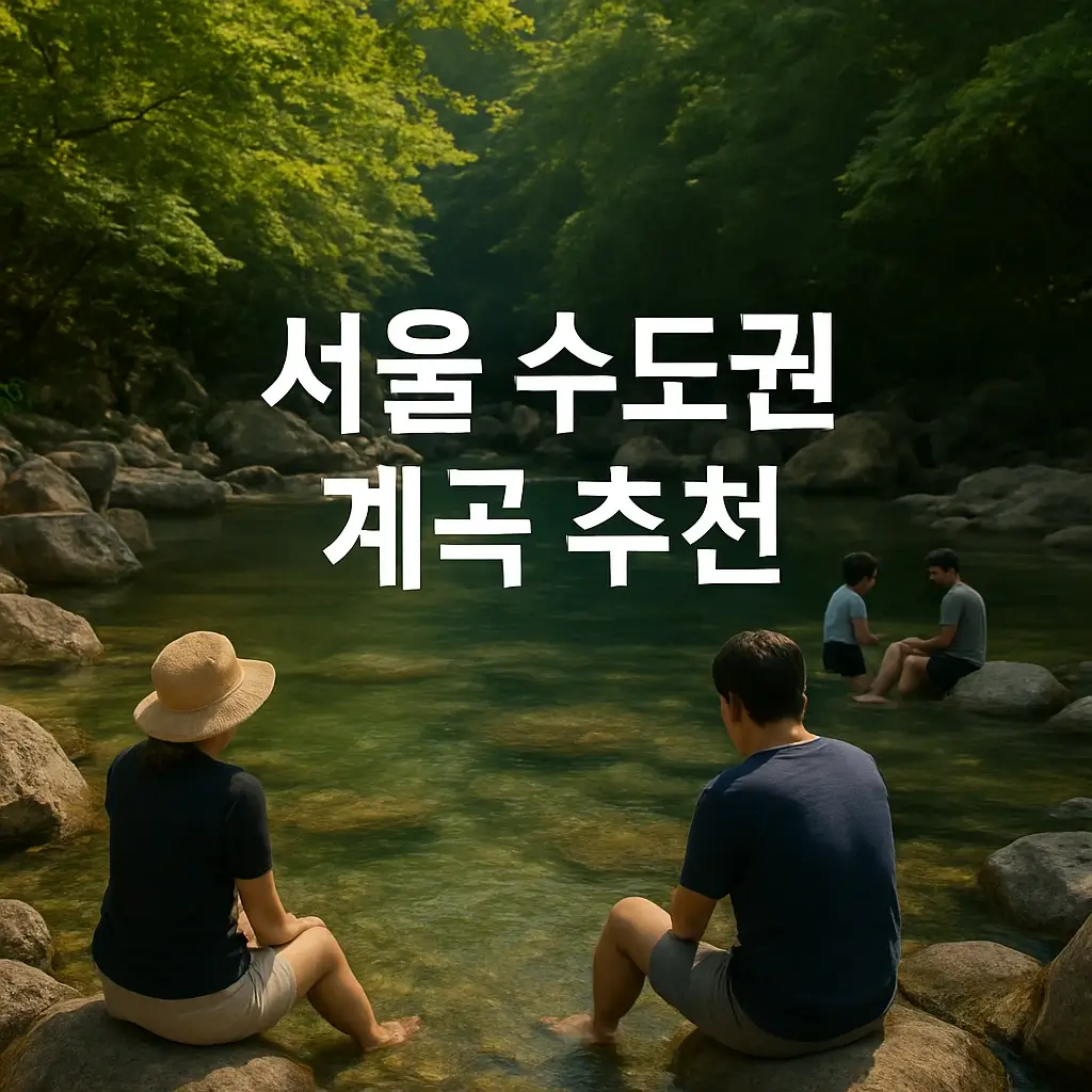 '서울, 수도권 계곡 추천' 썸네일