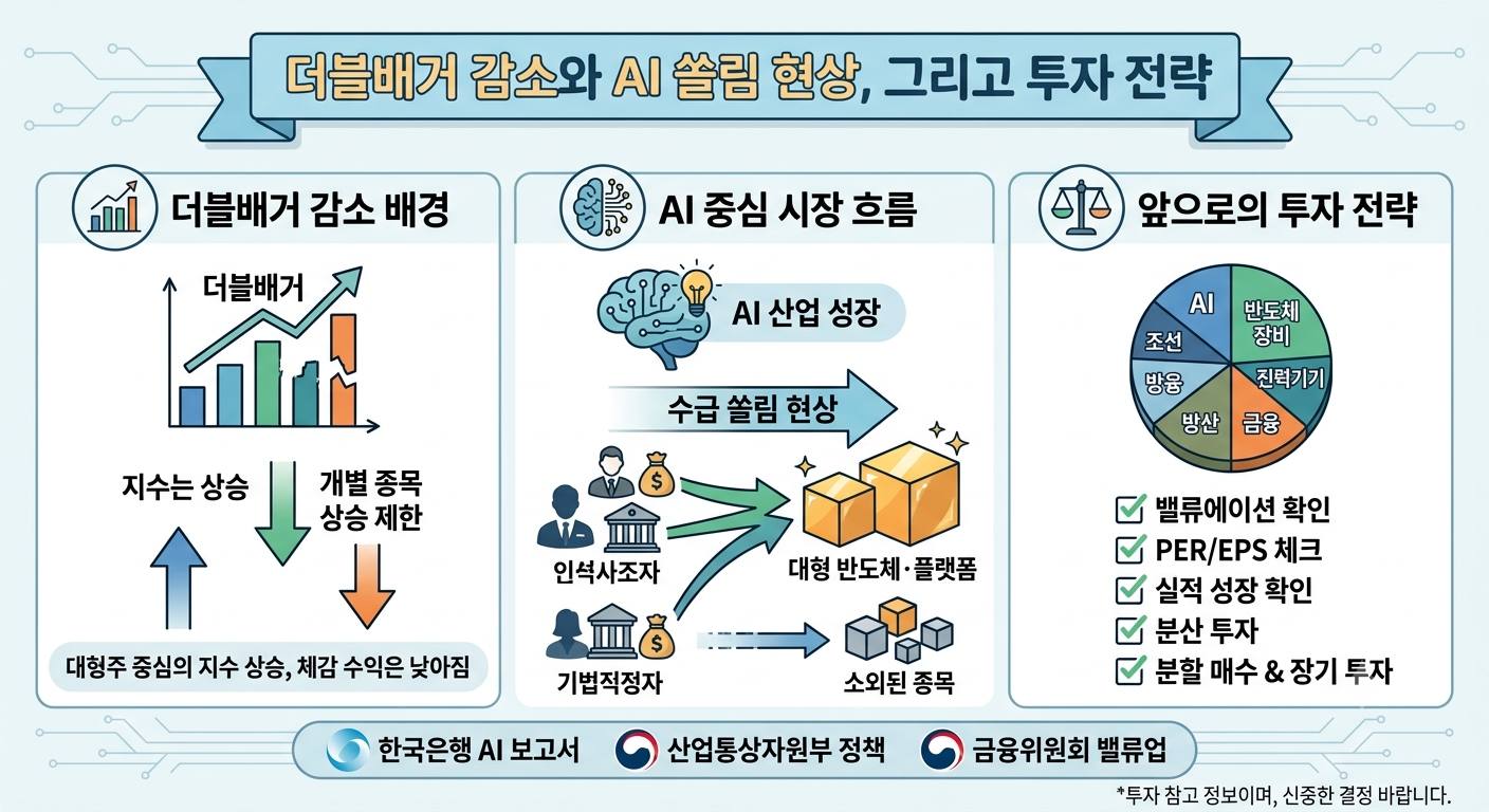 더블배거 (AI쏠림, 밸류에이션, 분산투자)