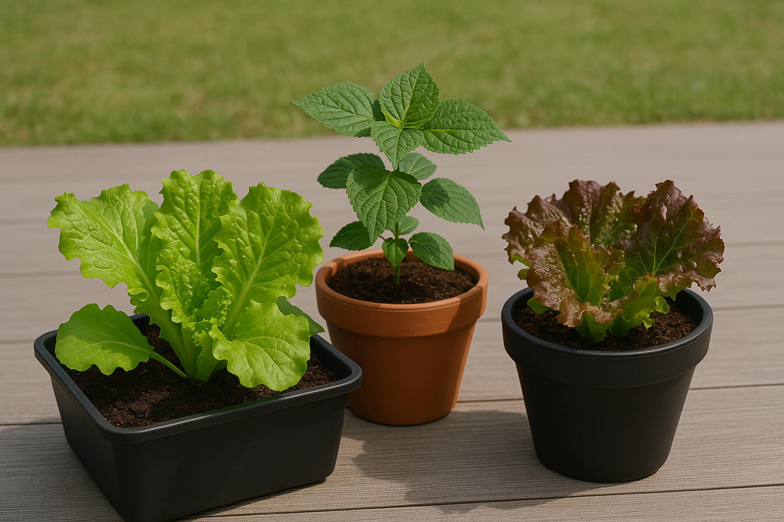 베란다에서 쌈채소 3종 키워보기|화분 구성과 간격 팁