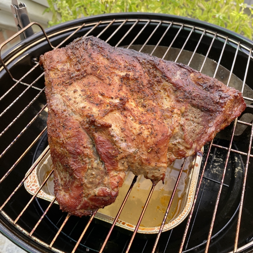 등갈비 바베큐 3시간 째