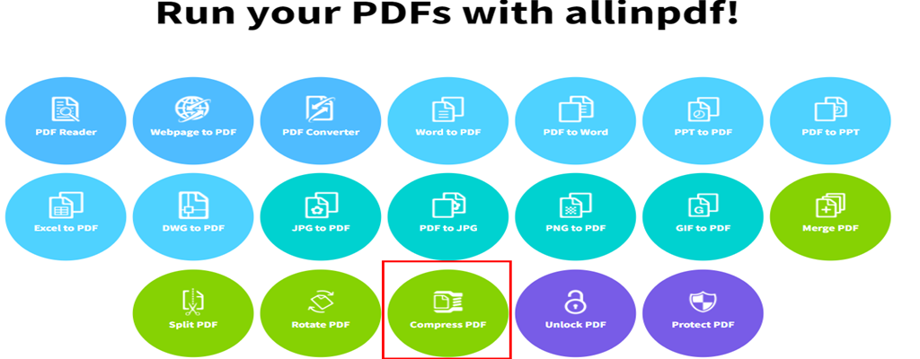 PDF 용량 줄이기 방법: all in pdf