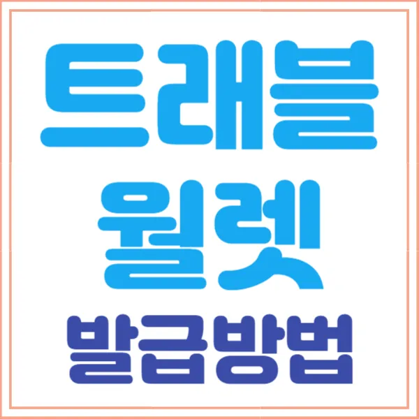 트래블월렛-발급방법