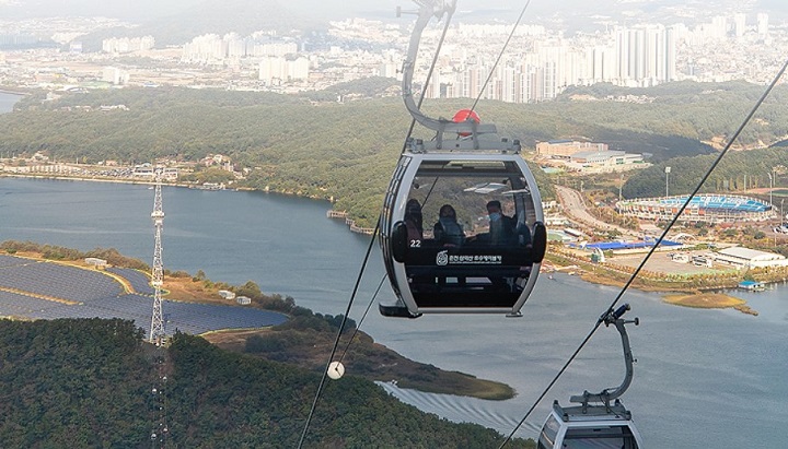춘천 막국수 닭갈비 축제 삼악산케이블카