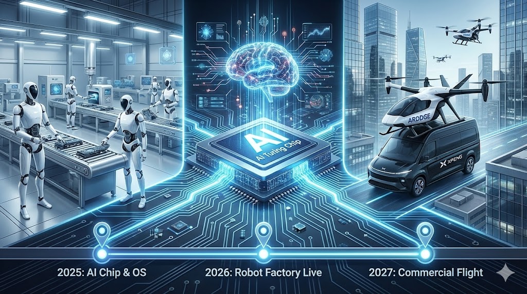 국내 미래 모빌리티 시장을 선도할 샤오펑의 3,000 TOPS AI 튜링 칩과 모듈형 비행 자동차 육상항공모함의 기술 구조