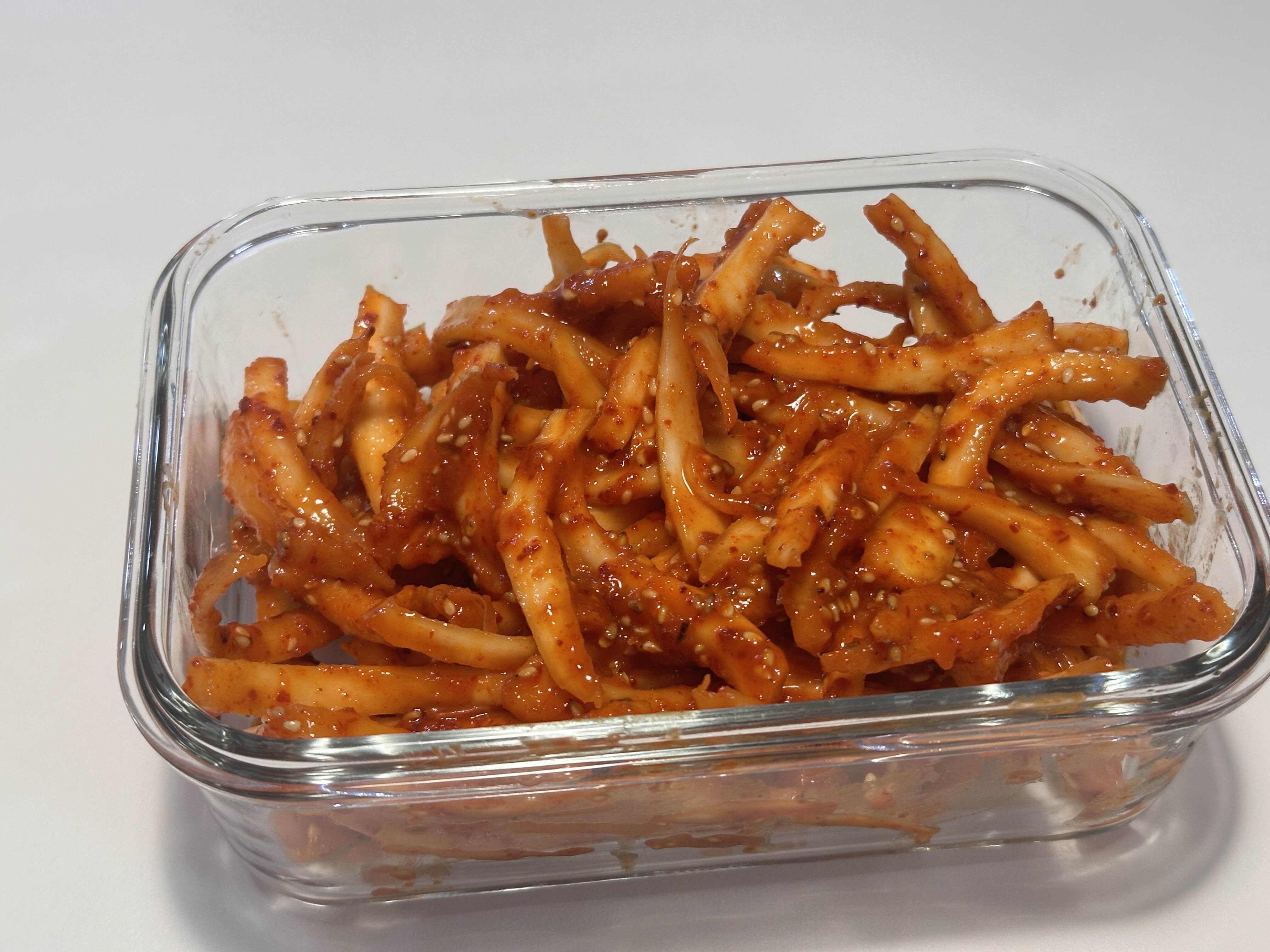 도라지무침 완성