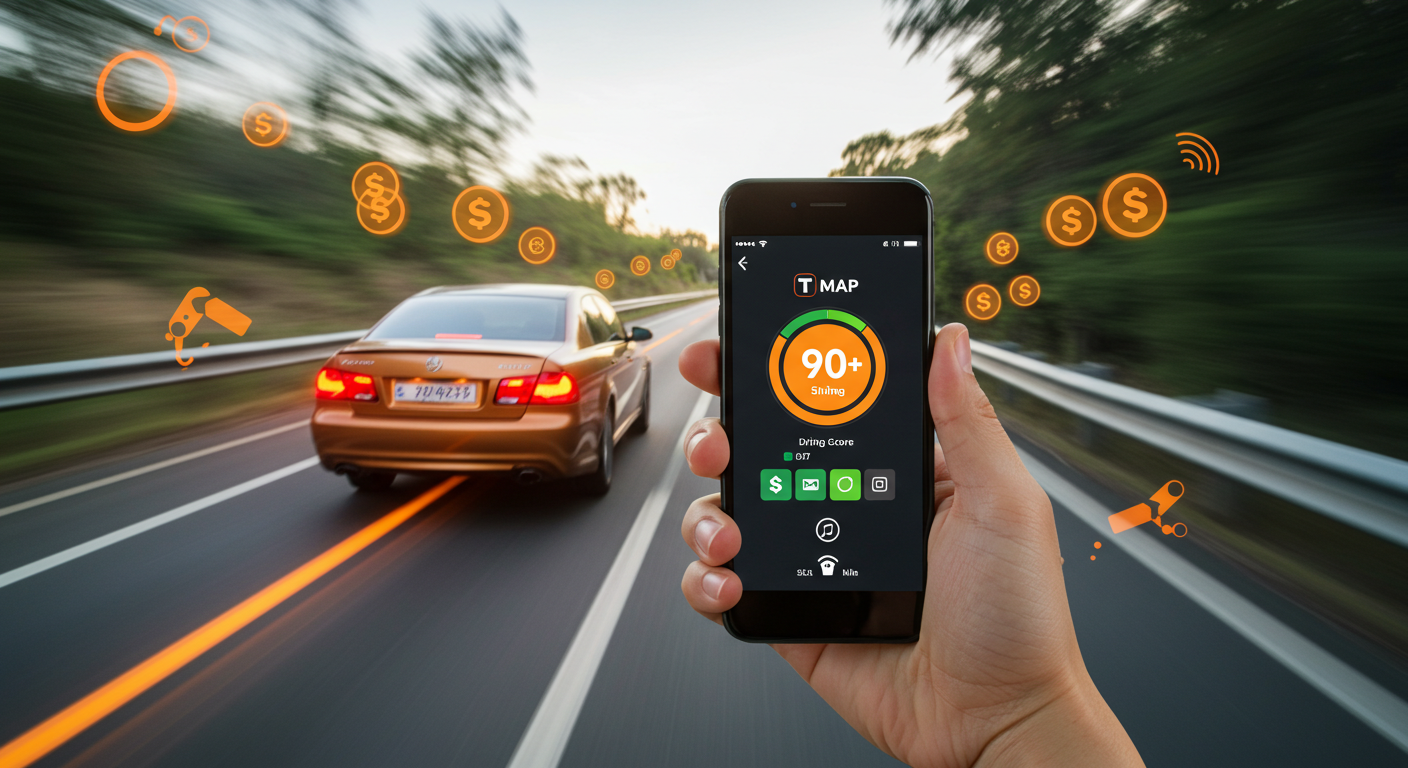 티맵 운전점수 조회부터 보험료 할인까지 한 번에!
