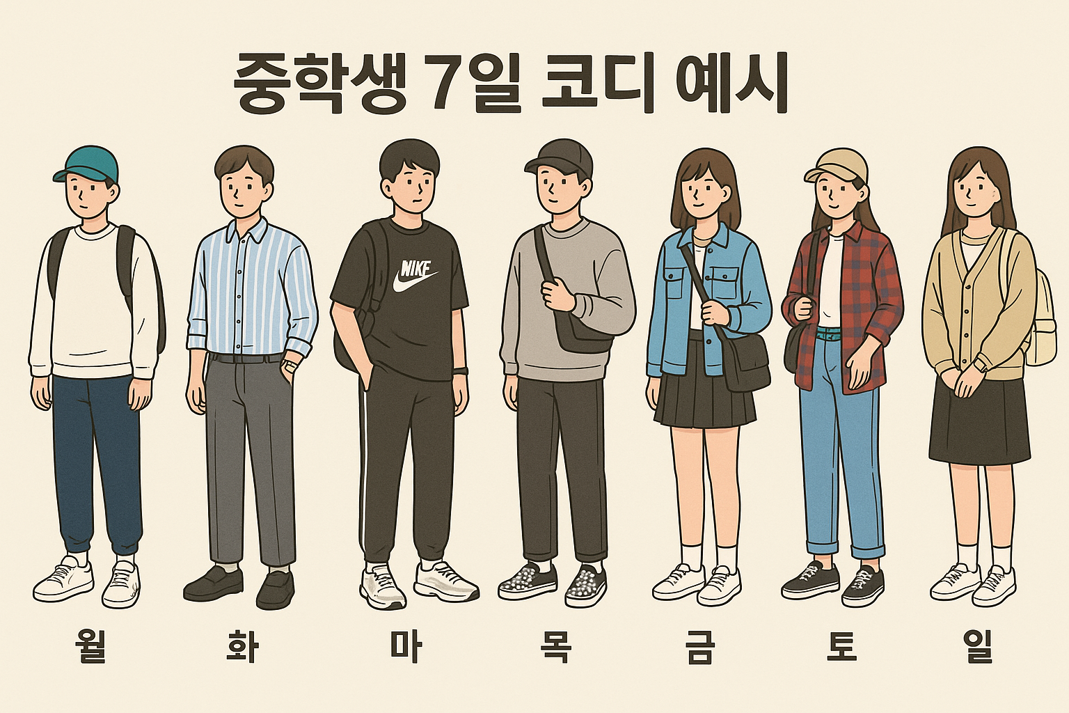 7일 코디