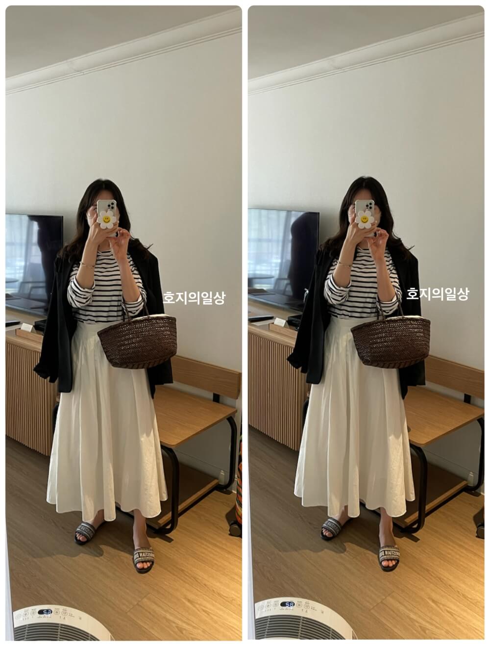 디올 디웨이 뮬 슬리퍼 - 제주 공항 챡용샷