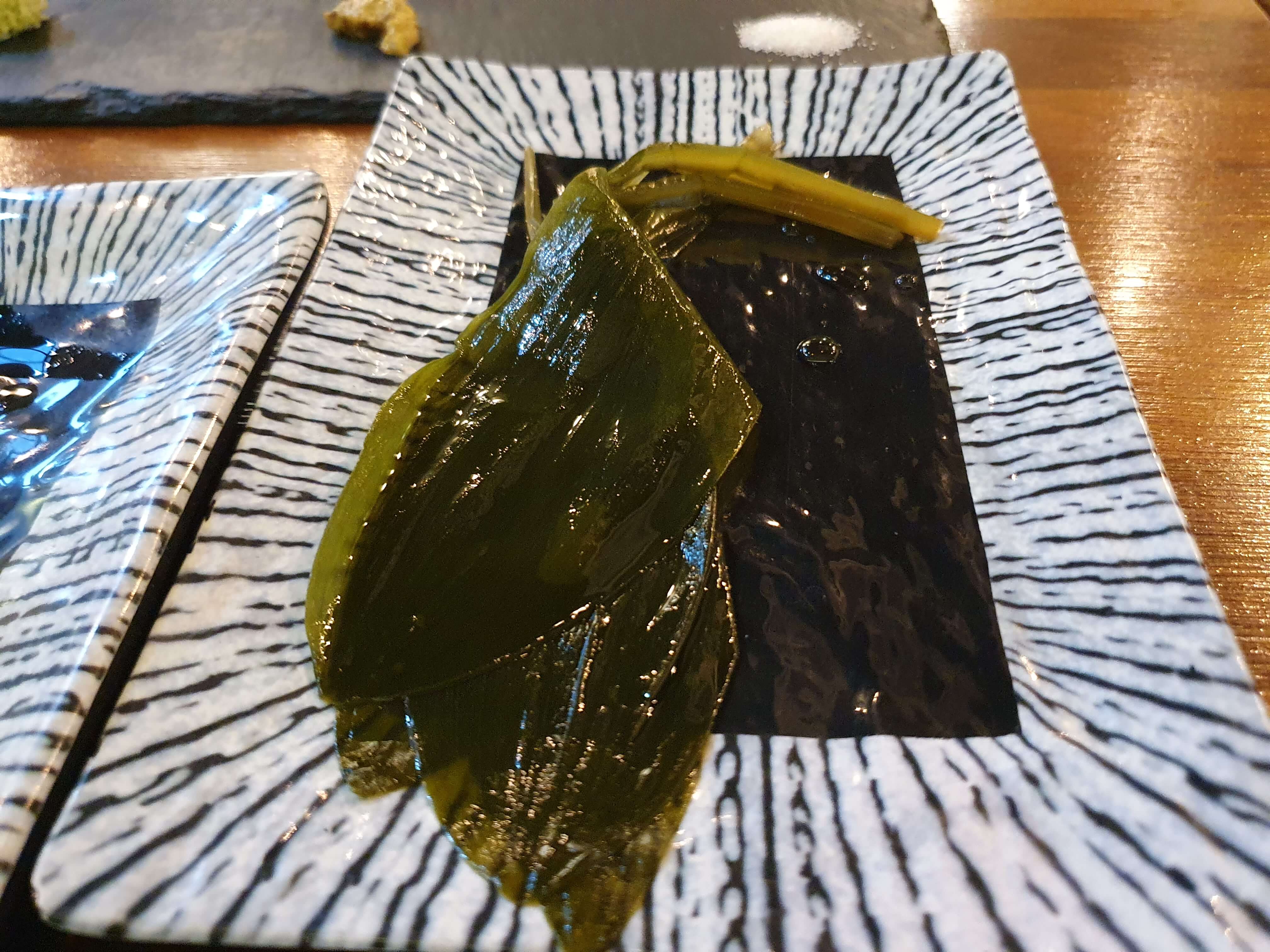 사상 괘법동 맛집 우대-반찬(명이나물)