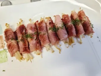 아이 버섯 먹이기 맛있게 레시피 팽이버섯 베이컨말이_23