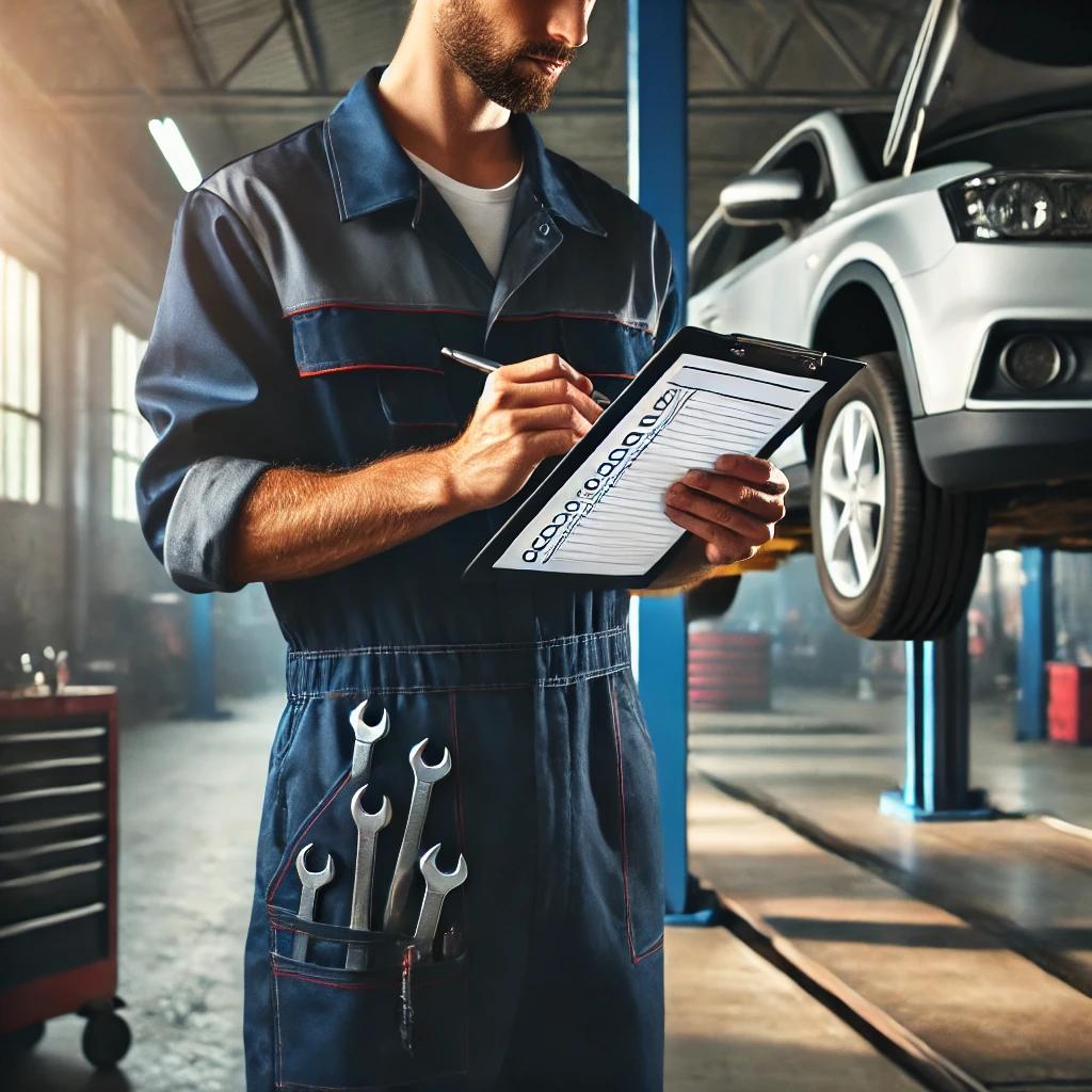 자동차 점검 정비명세서