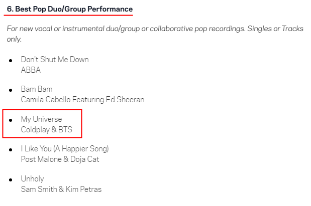 Best Pop Duo/Group