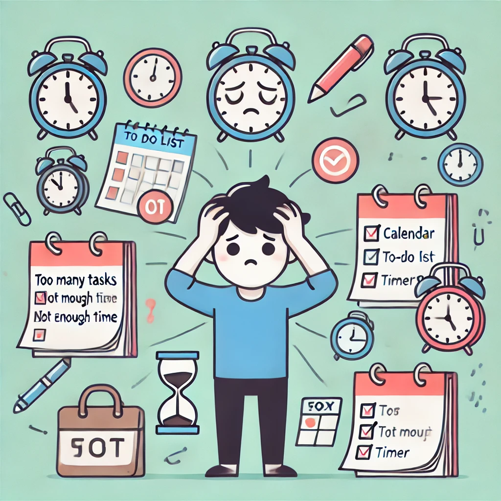 할 일은 많은데 시간은 없다고 느낄 때 해결책 5가지