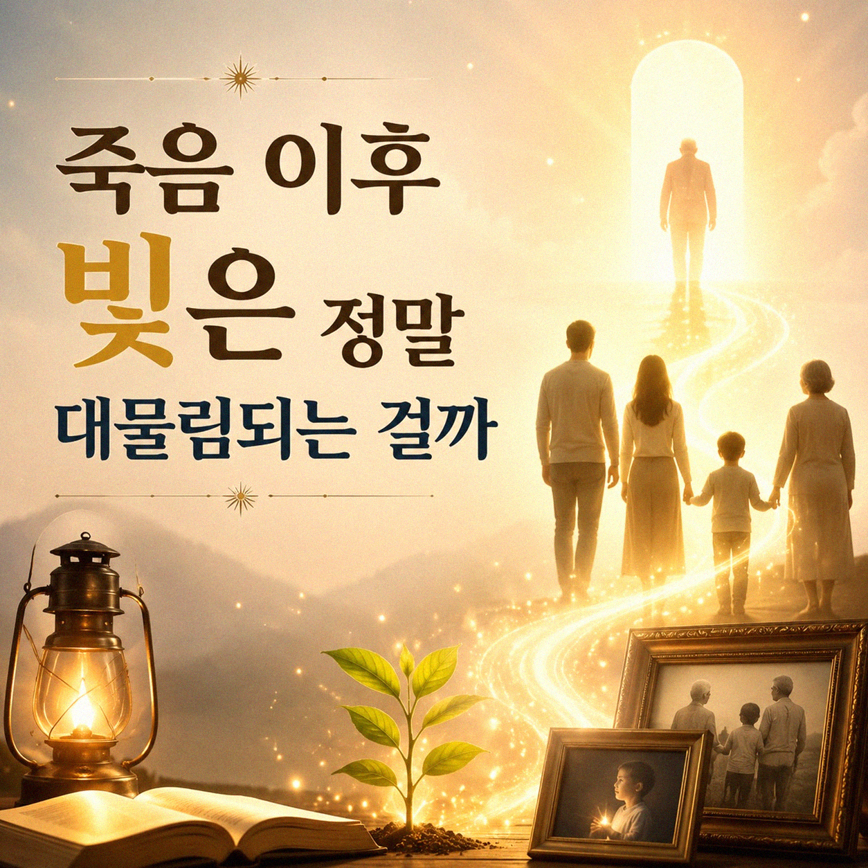 죽으면 빛은 대물림되는 걸까