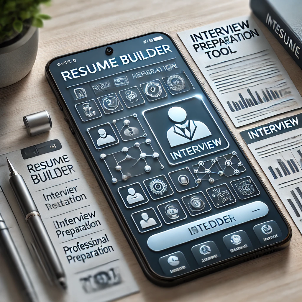 스마트폰을 활용한 커리어 개발(이력서 작성 앱, 면접 준비 도구, 네트워킹 플랫폼)