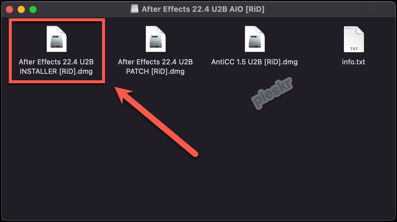 After Effects U2B INSTALLER 설치하기