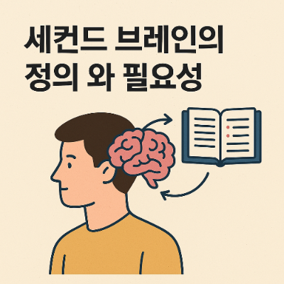 세컨드 브레인의 정의와 필요성 배너