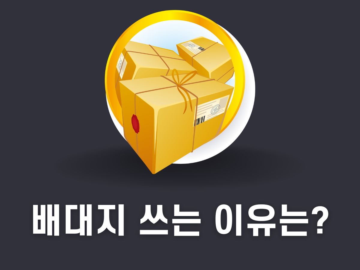 배대지 쓰는 이유