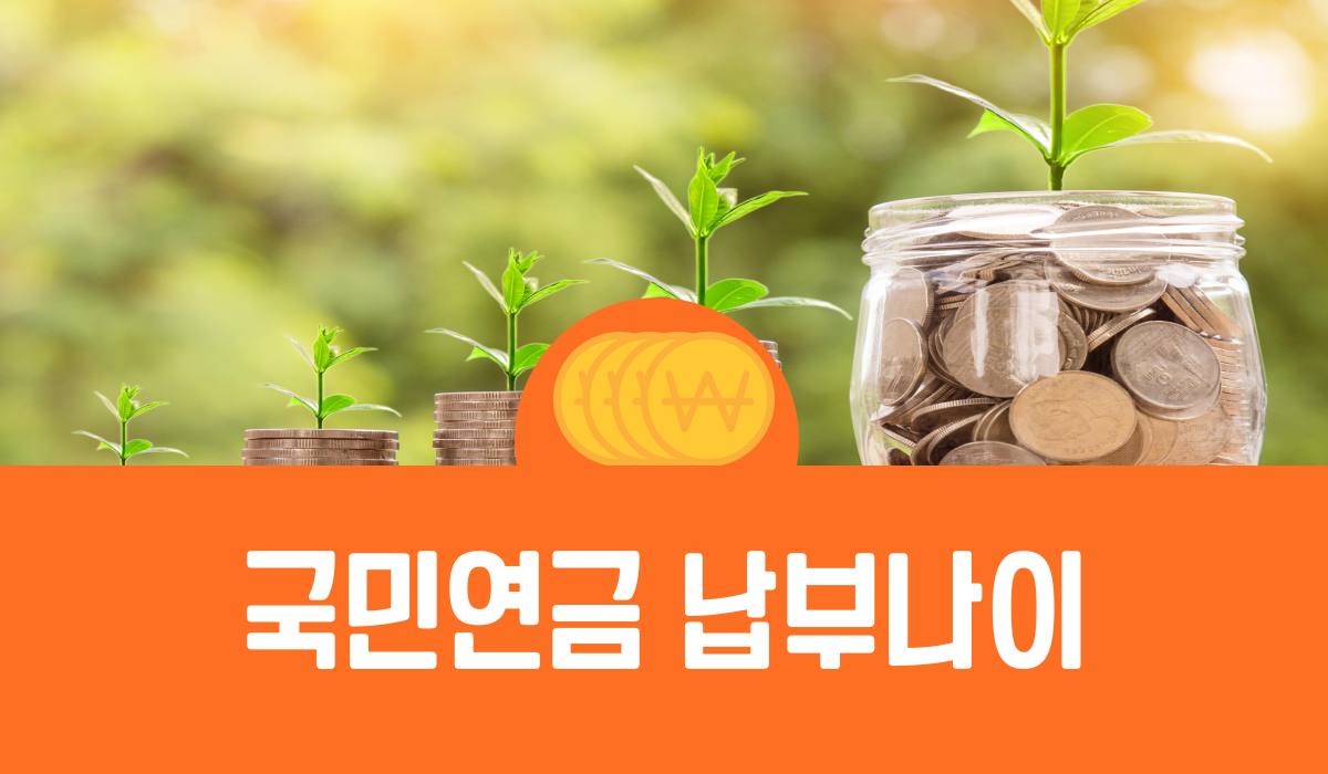 국민연금 납부 나이